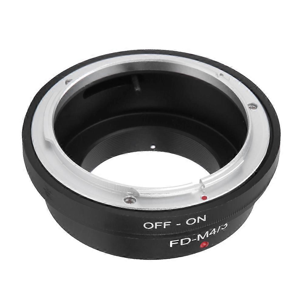 Bague d'adaptation d'objectif métallique FD-M4/3 pour objectif à monture Canon FD compatible avec appareil photo M4/3