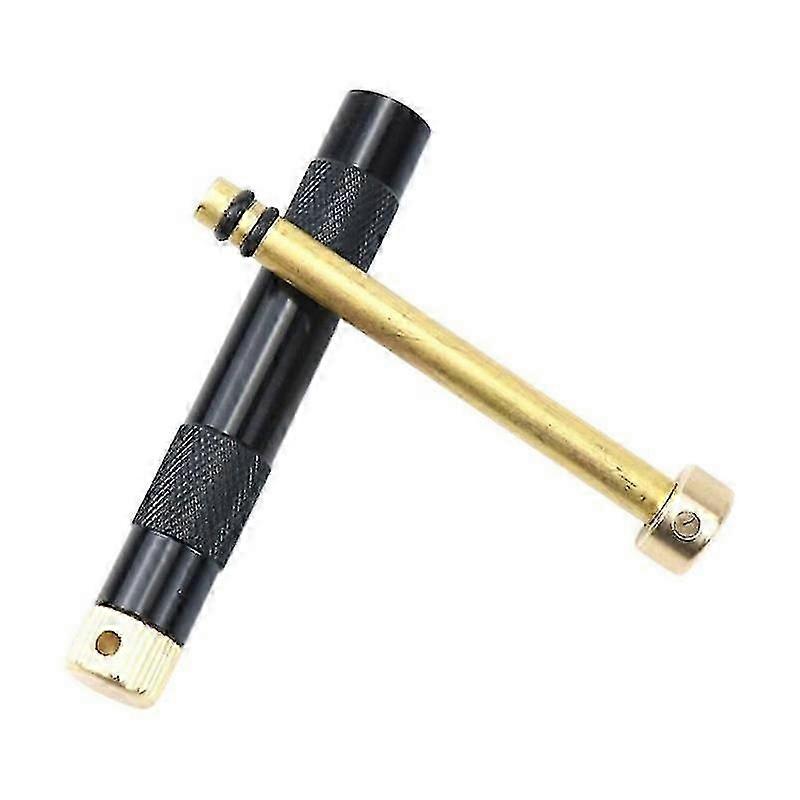 Brass Fire Piston Kit Flame Maker Fire Starter Aluminum Tube Emergency Tools
