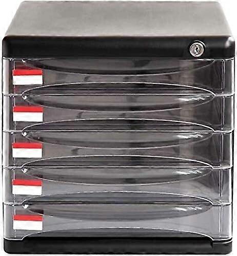 Large Storage File Cabinet With Lockable Drawer