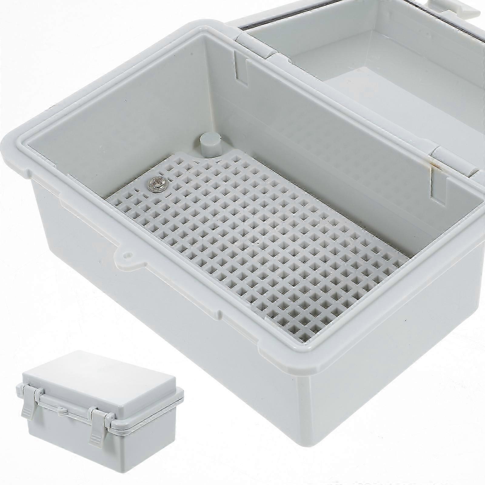 Outdoor Junction Box Waterproof Dustproof Plastic Electrical Box DIY Accessory