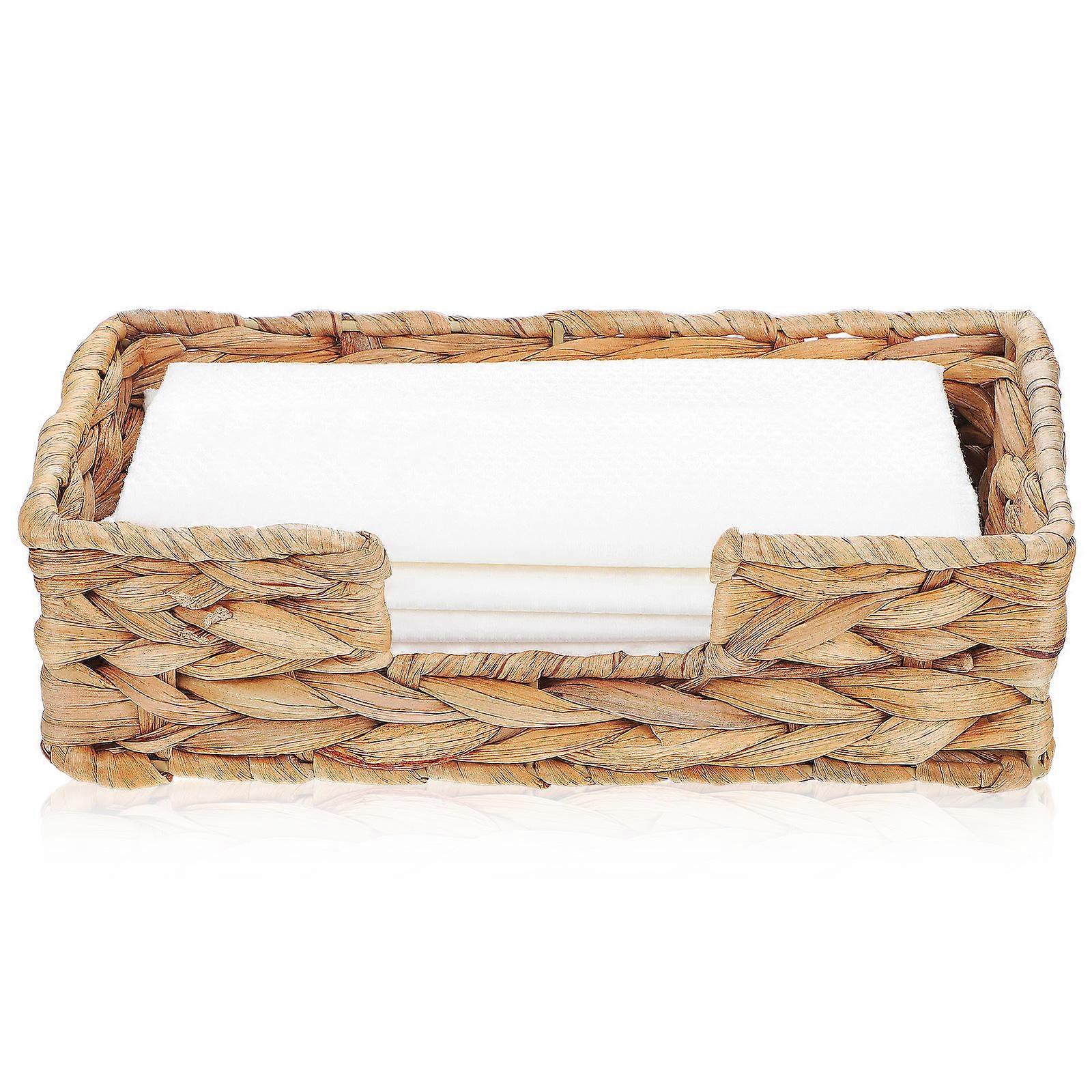 Decorative Tissue Box Holder Woven Tissue Dispenser for Home 3Pcs