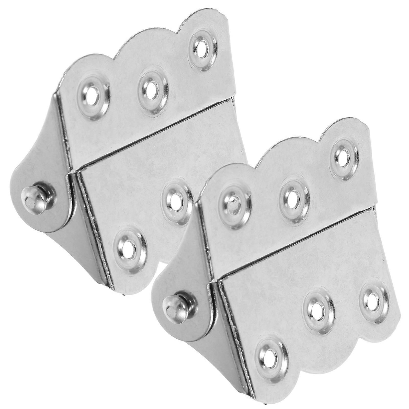 Heavy Duty Self Closing Door Hinges for Screen Door Silver 10Pcs