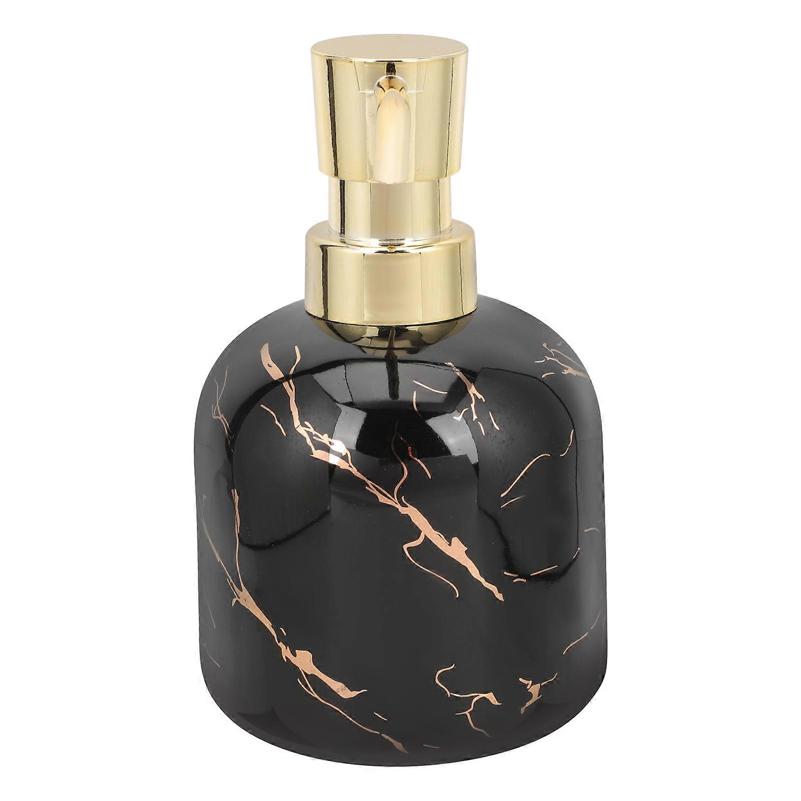 Ceramic Lotion Container Hand Soap Dispenser for Bathroom Use 2Pcs