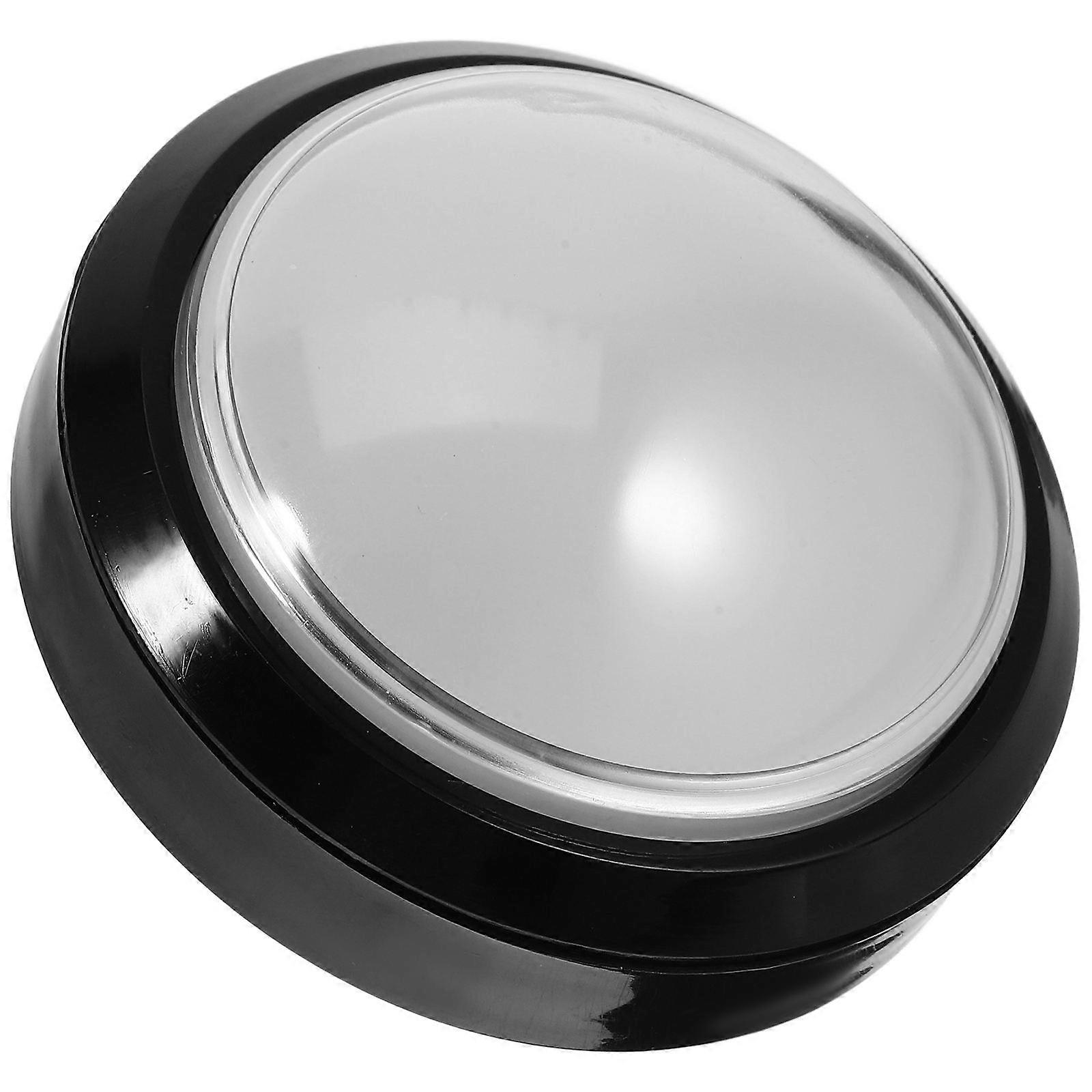 Game Machine Button Push Button for Competition Game 5Pcs White