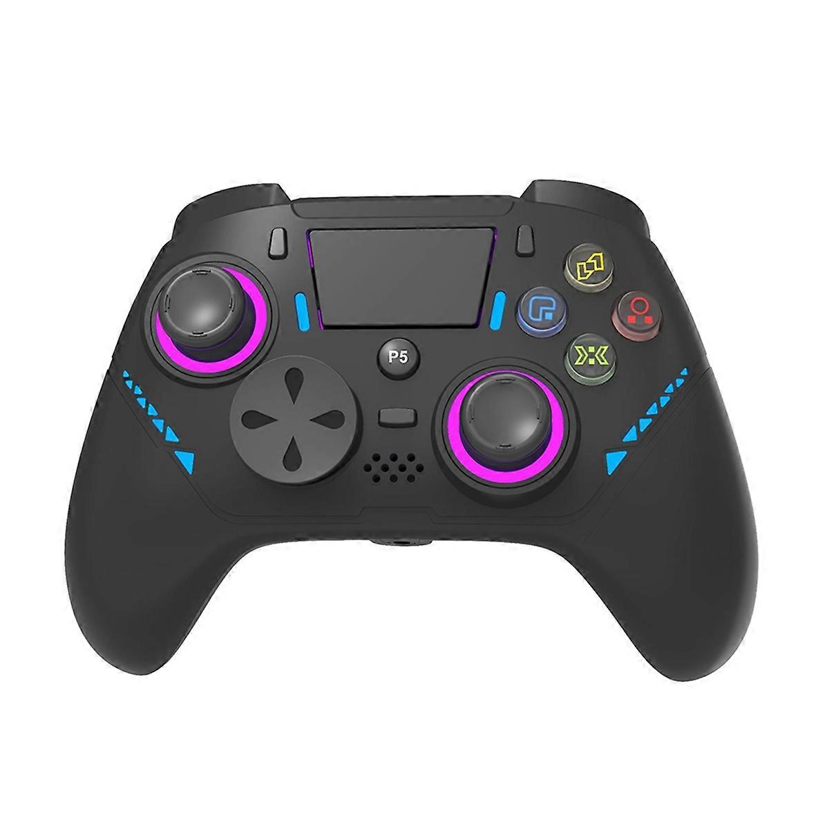 Pour manette de jeu filaire p5 rvb pour /4/console PC avec turbo double vibrations sans délai conn instantané