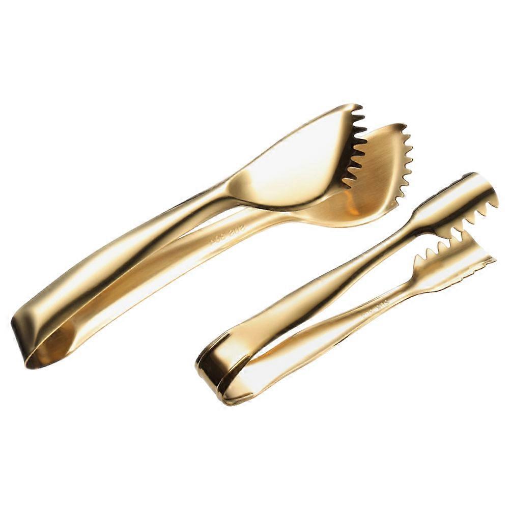 Serving Tong Stainless Steel Ice Tong Tool for 6Pcs Versatile