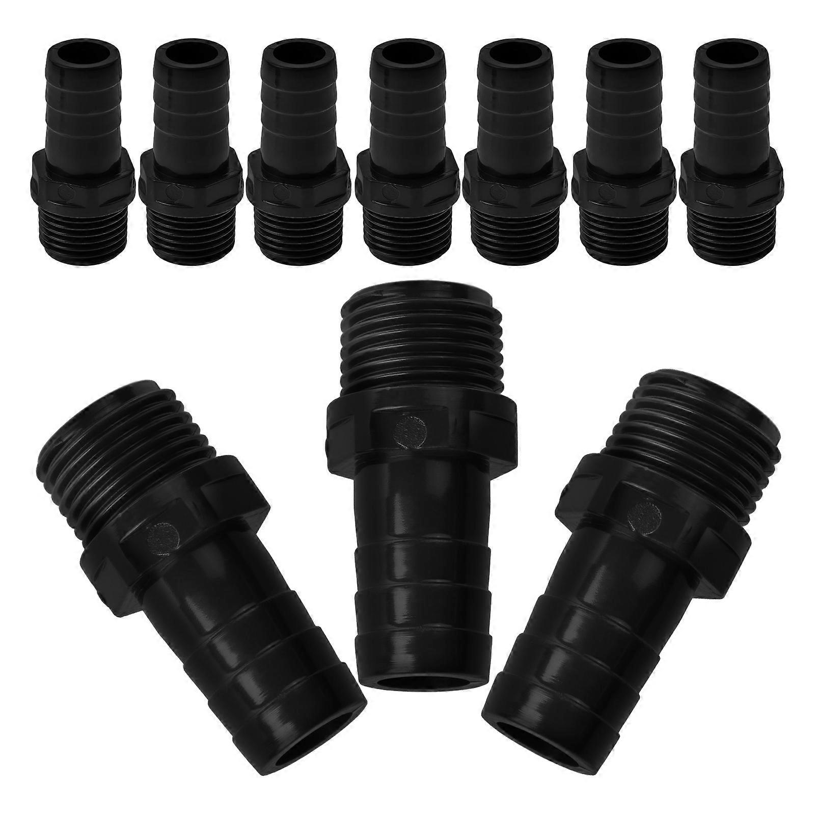 Durable Garden Hose Fittings Quick Connector Set with 50Pcs PVC Adapters