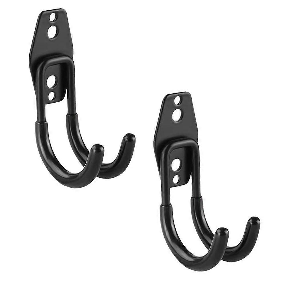 Practical Hanging Hooks 4 Pcs Heavy Stuff Hooks For Stylish Garage Tool Storage .3X6.8CM High Load Capacity