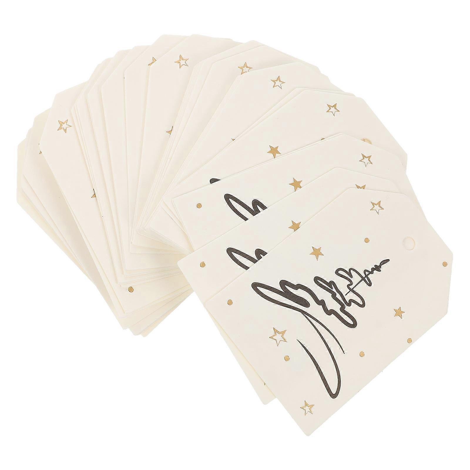 Xmas Gift Tags Paper Used for Present Wrapping 200Pcs