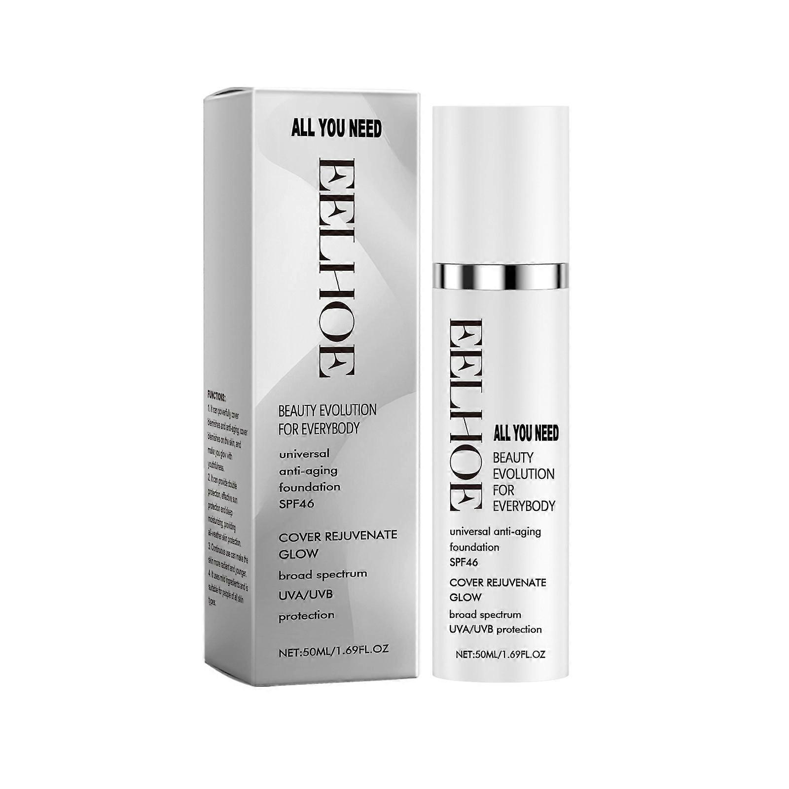 50ml Protective Moisturizing Foundation - Gentle, Refreshing, Lightweight, and Hydrating.