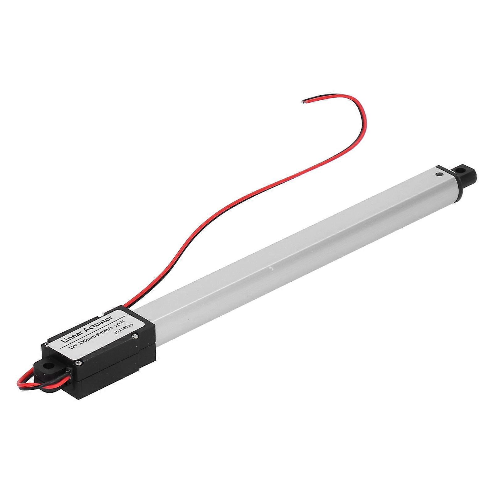 12V 150mm Mini Electric Linear Actuator 8mm/s 70N with Limit Switch