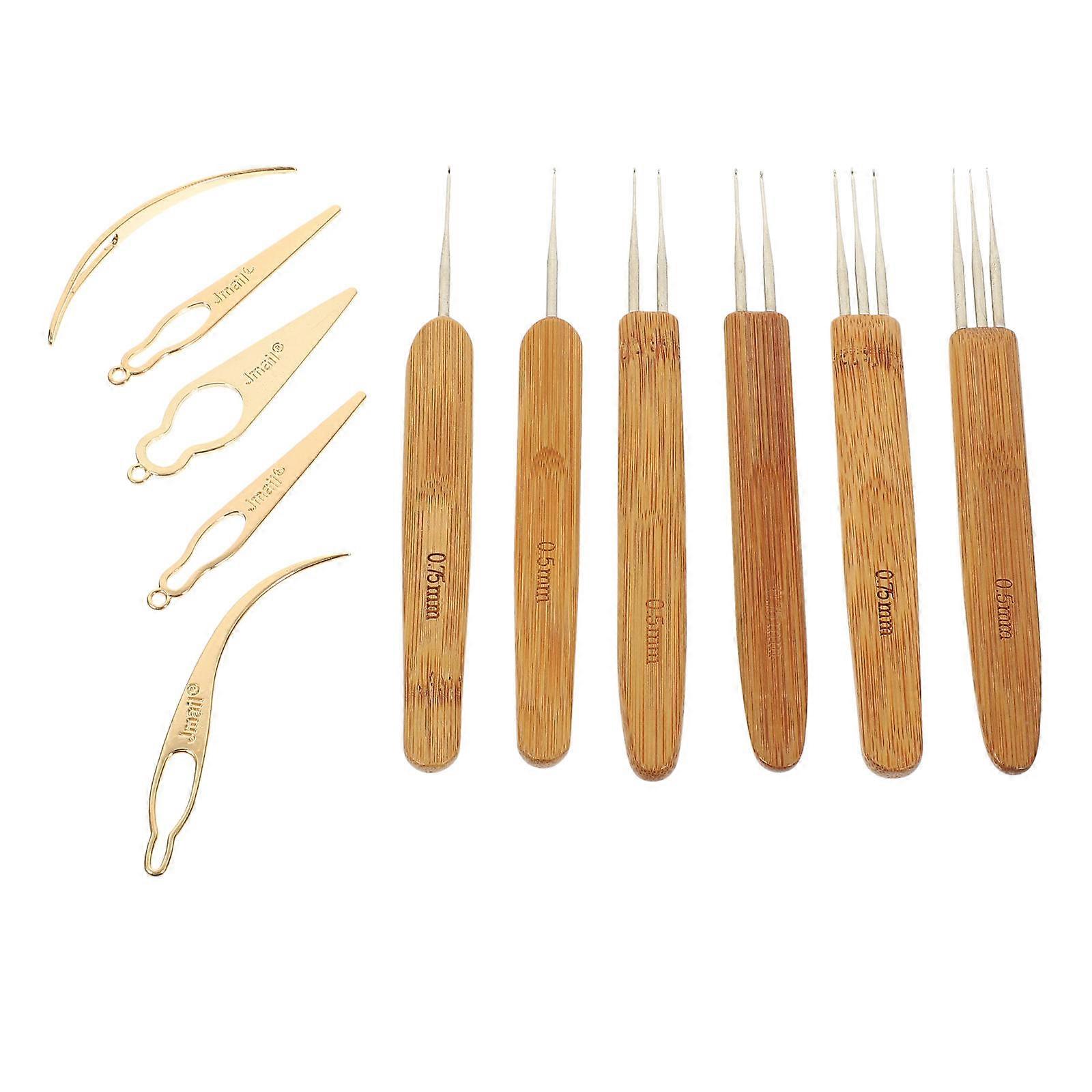 Weaving Crochet Tools 5Sets Dreadlock Crochet Hook for Hair Braiding
