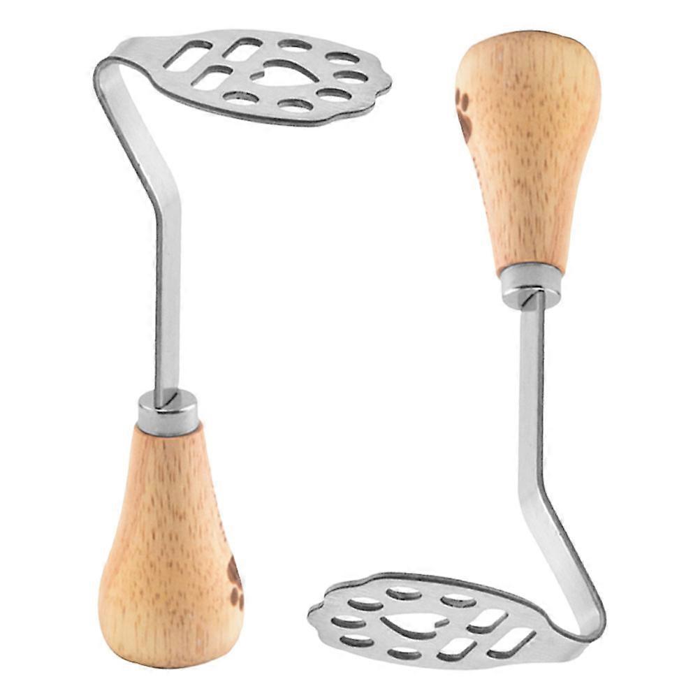Potato Ricer Bean Masher Kitchenware For Adults 10 Pcs Certified Silver Easy To Use Mashing