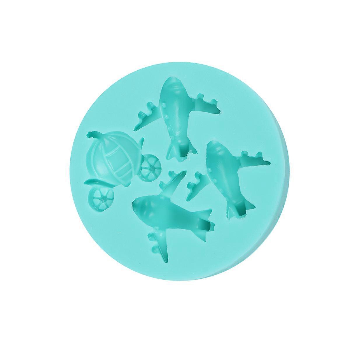 Baking Mold Silicone Cake Shape Mold for Cake Decoration 2Pcs Green