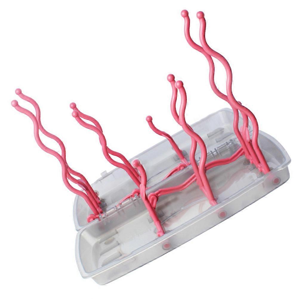 Multi-Functional Cup Rack for Storing 1Pcs Baby Nursing Bottle Drying Rack Pink