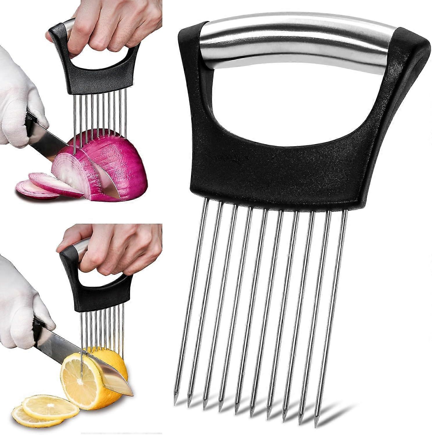 2 Pack Onion Slicer Tomato Cucumber Lemon Vegetable Onion Cutter