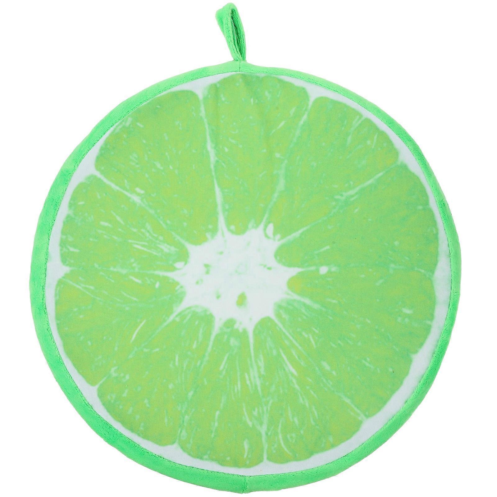 Seat Cushion Pillow for Sitting 33cm Fruit Shape Plush Sofa Pad