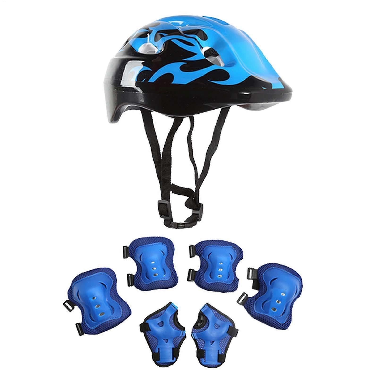 Children's Knee Pads And Elbow Pads Protective Gear Set For Girls Aged 214 Skating And Cycling