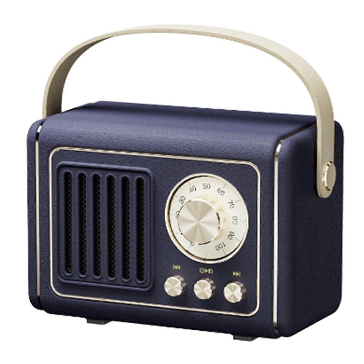 Retro Mini Portable Bluetooth Speaker Wireless Connectivity