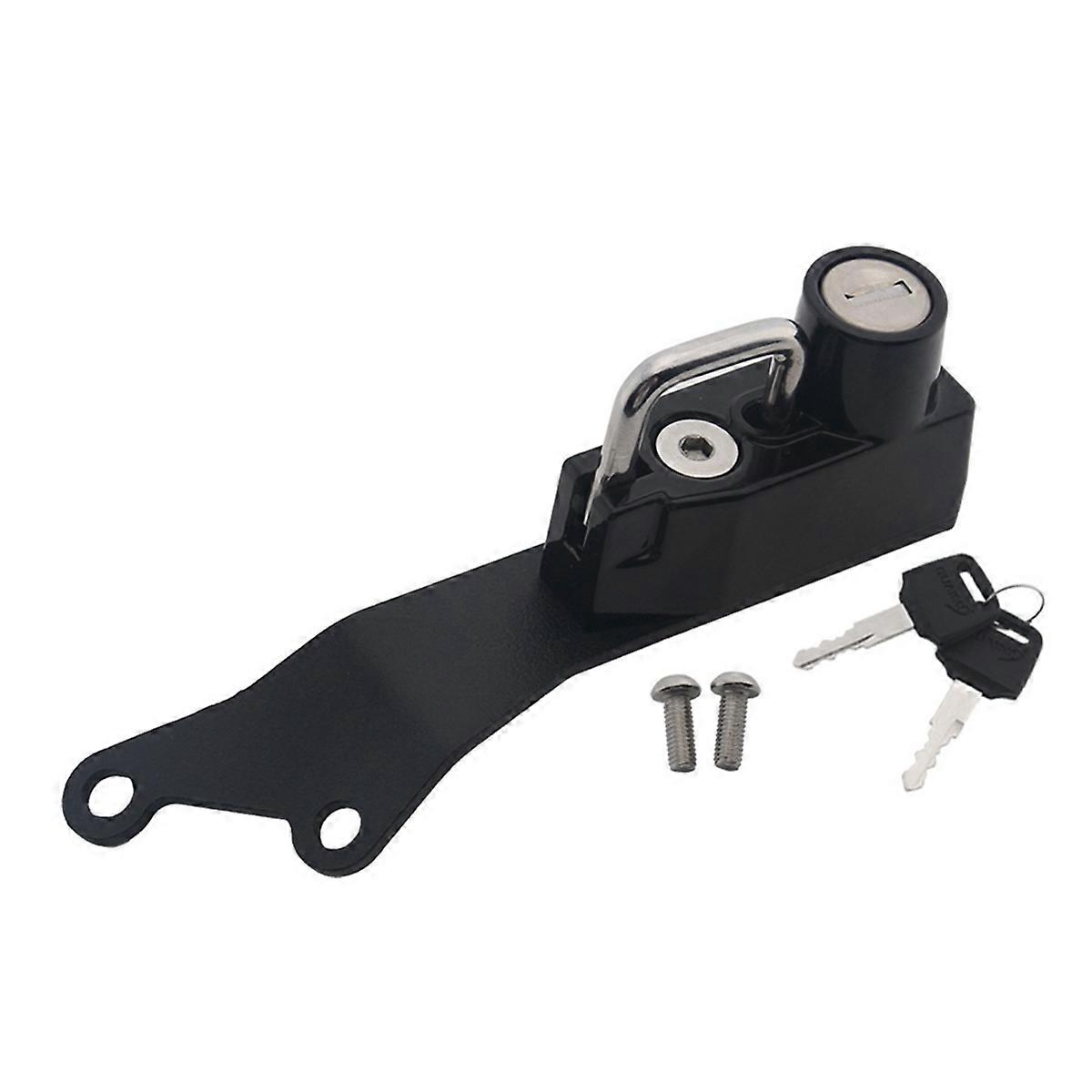 Motorcycle Helmet Lock Kit Helmets Security Anti-Theft Lock