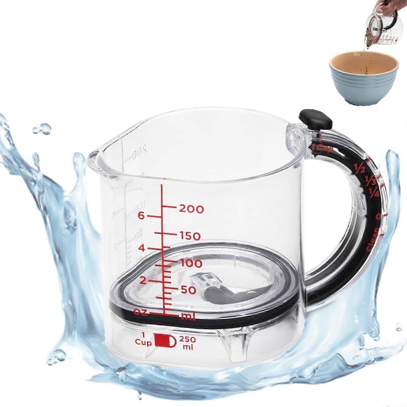 Multifunctional adjustable measuring cup, multi-purpose, precise measurement