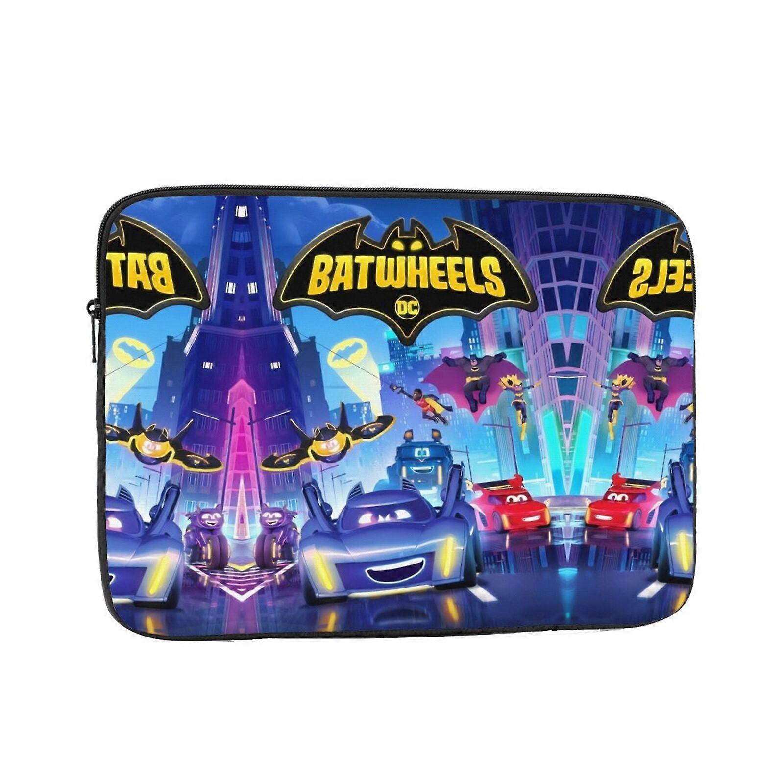 Batwheels Laptop Case, Shockproof Protective Notebook Case With Accessory Pocket, Briefcase Carrying Cover,10 12 13 15 17 Inch