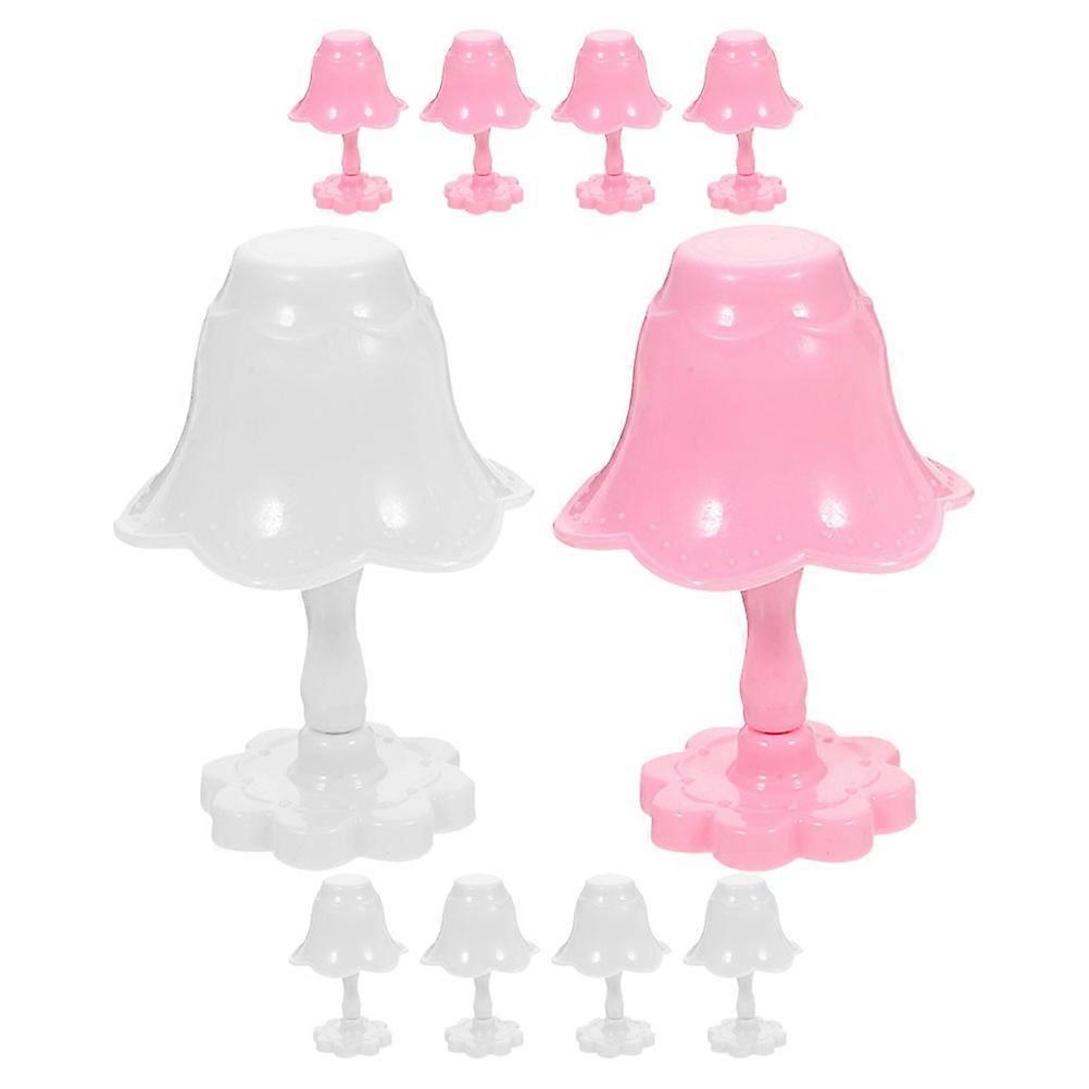 Mini House Table Light for Decor 20Pcs Assorted Color ABS Plastic