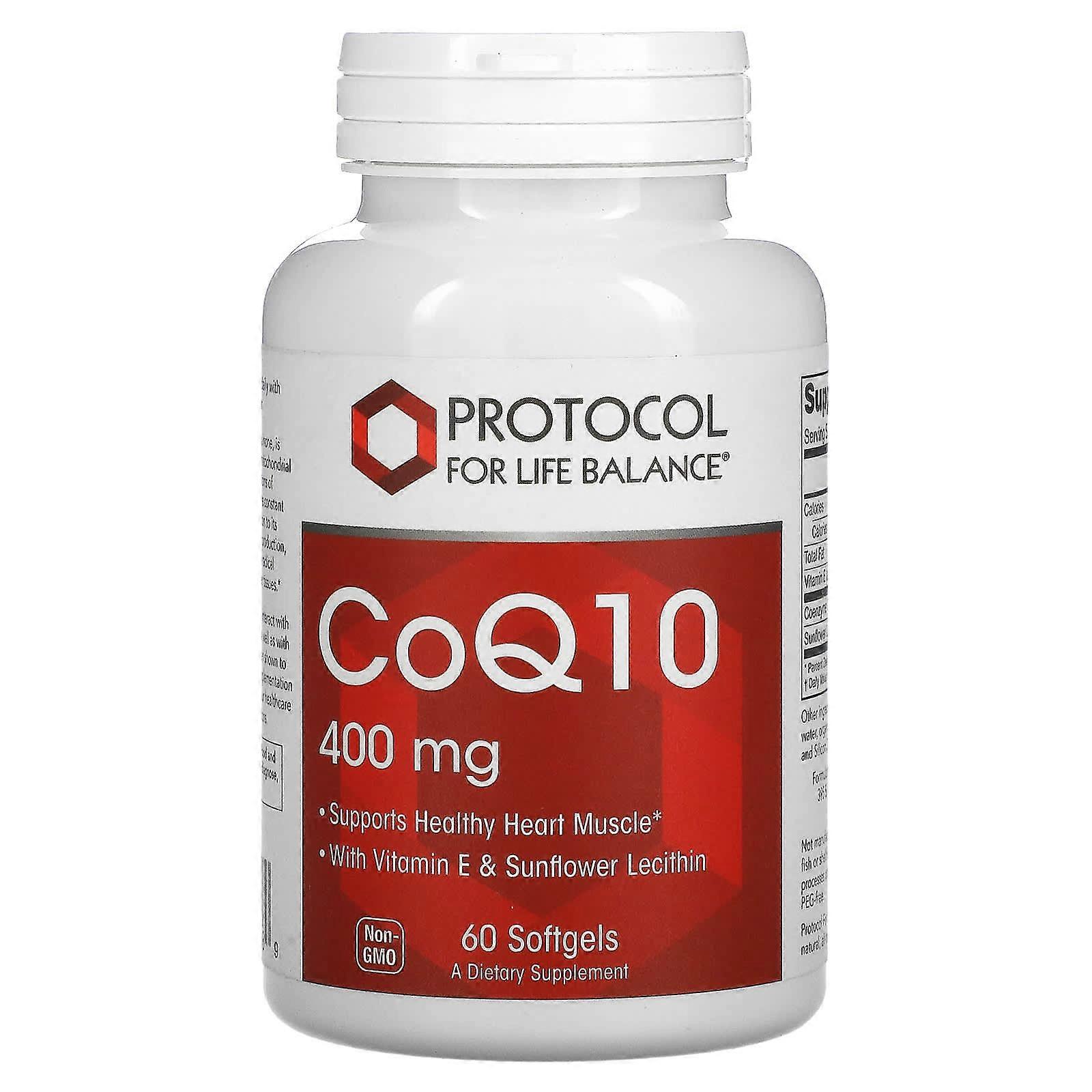 CoQ10, 400 mg, 60 Softgels