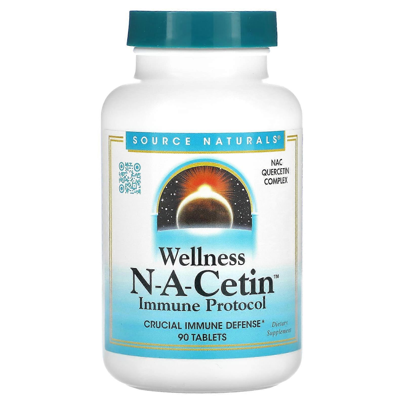 Wellness N-A-Cetin, 90 Tablets