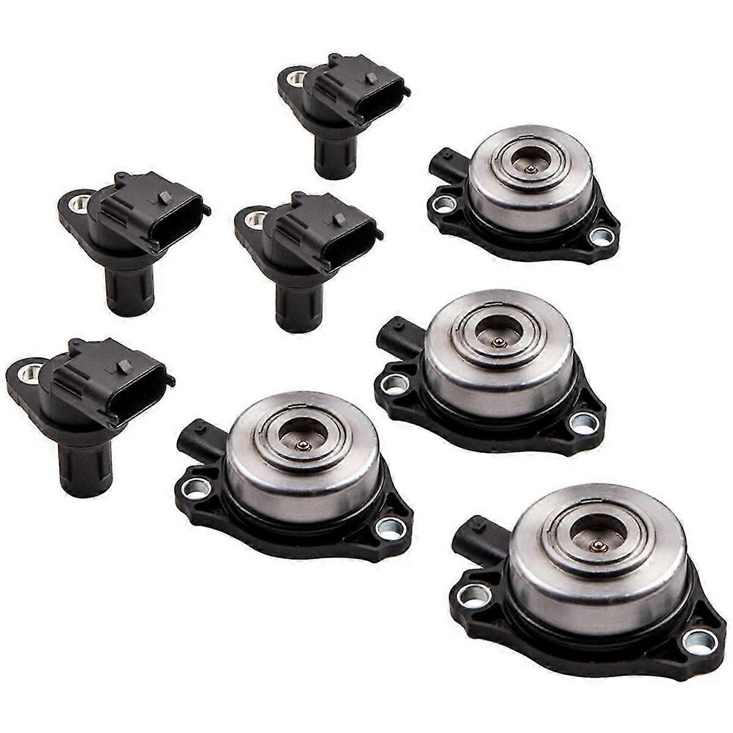4PCS Camshaft Position Sensors & Adjuster Magnets A2720510177 A2729050043 for ML350/E350