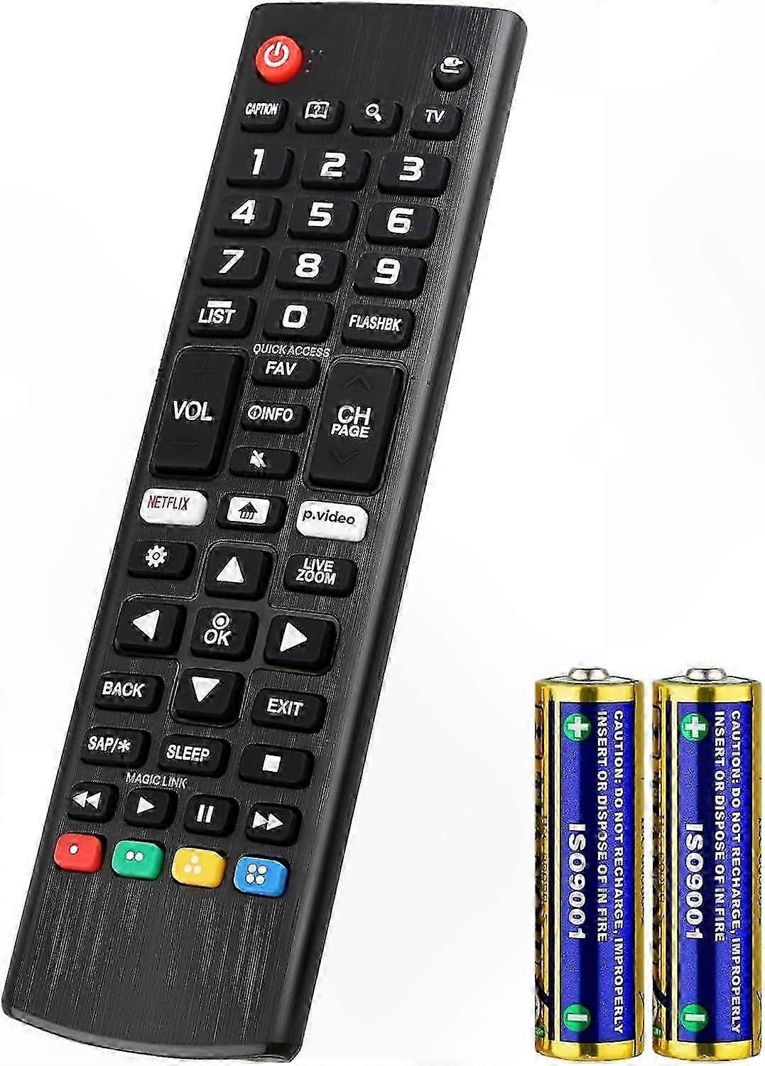 Universal Remote Control for LG Smart TVs, Compatible with OLED 3D Thinq Models