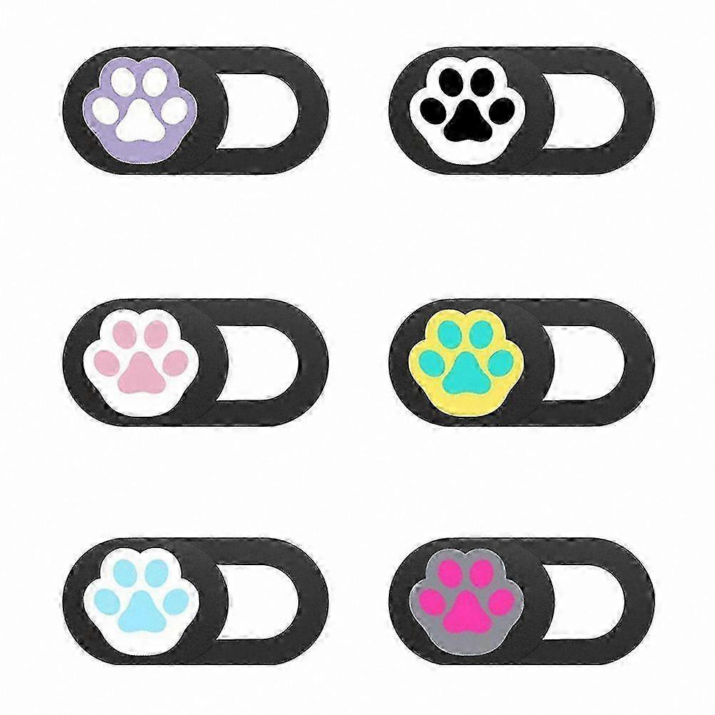 6-Pack Camera Lens Covers for Privacy Protection and Anti-Peeping Webcam Security Solution