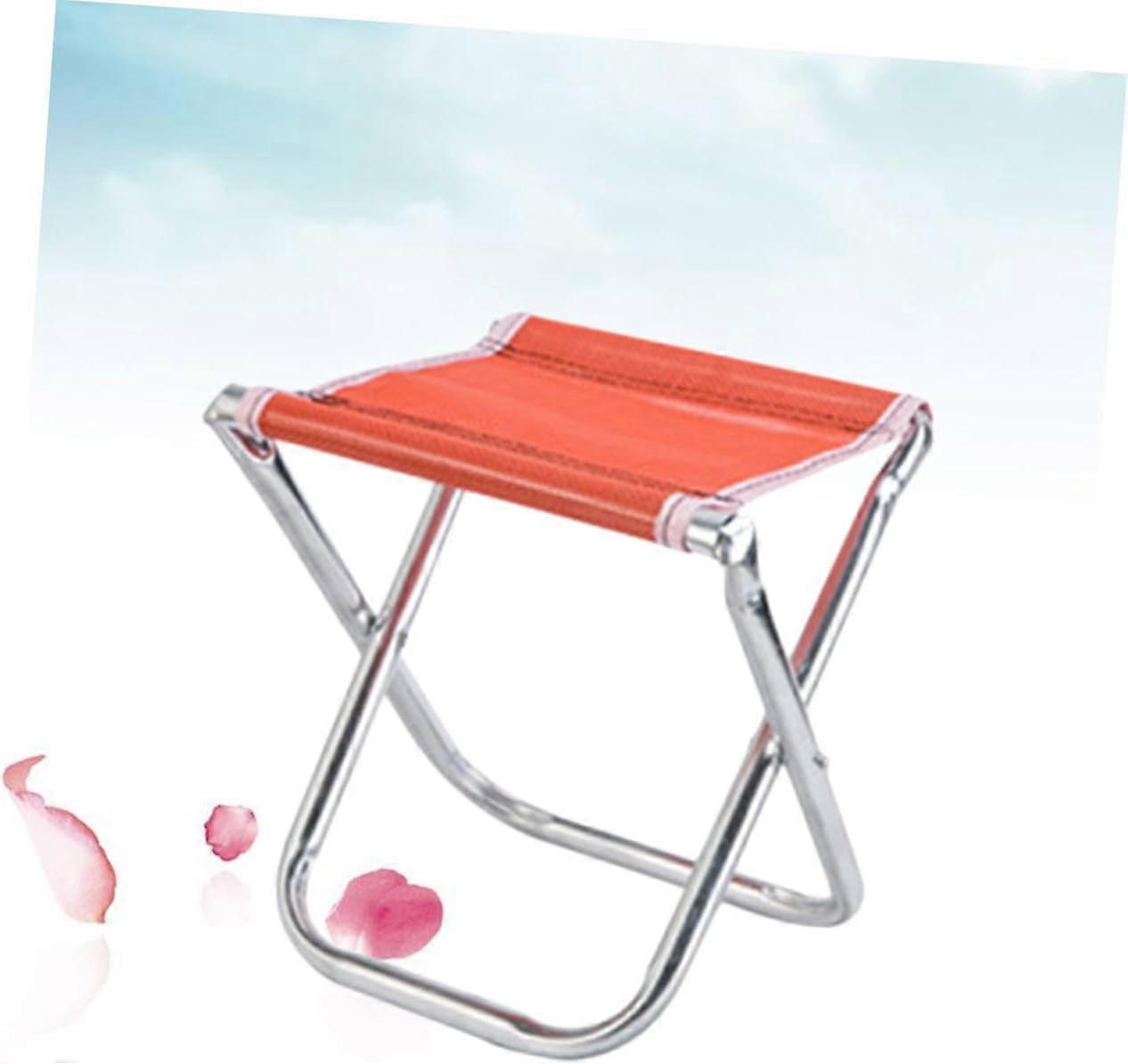 Lightweight Folding Stool For Camping Fishing Hiking Portable Outdoor Seat Foldable Chair Travel Climbing Mesh Color