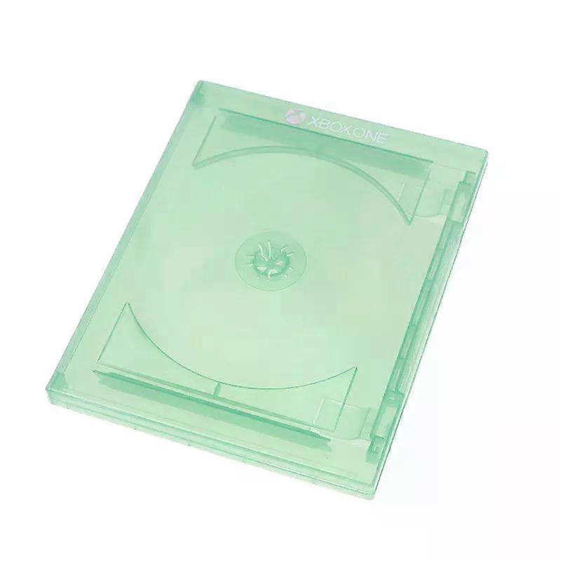 PP Plastic Disc CD Storage Box Game Card Shell For XBOX ONE Transparent Green Game Storage Disc Packaging Protective Case