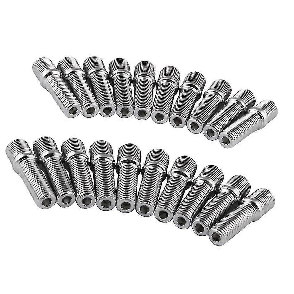 20X Extended Wheel Stud Conversion Screw Adapter for M14 * 15 * 15 5cm
