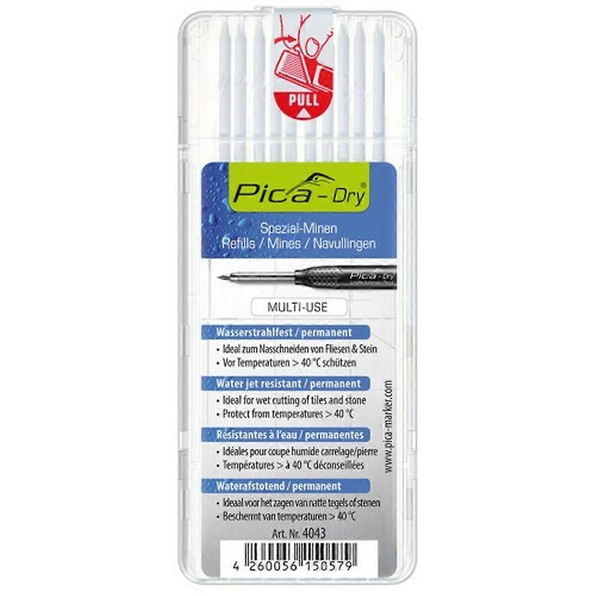 Pencil Leads Pica Dry White