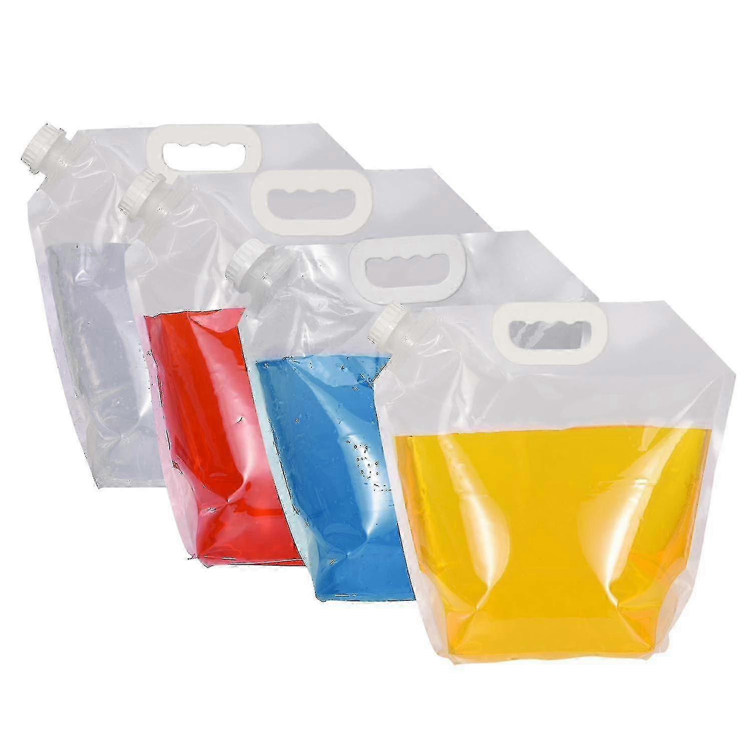 Collapsible Water Tank Container 1/2/4 Pack 5L 10L Bpa Free Plastic