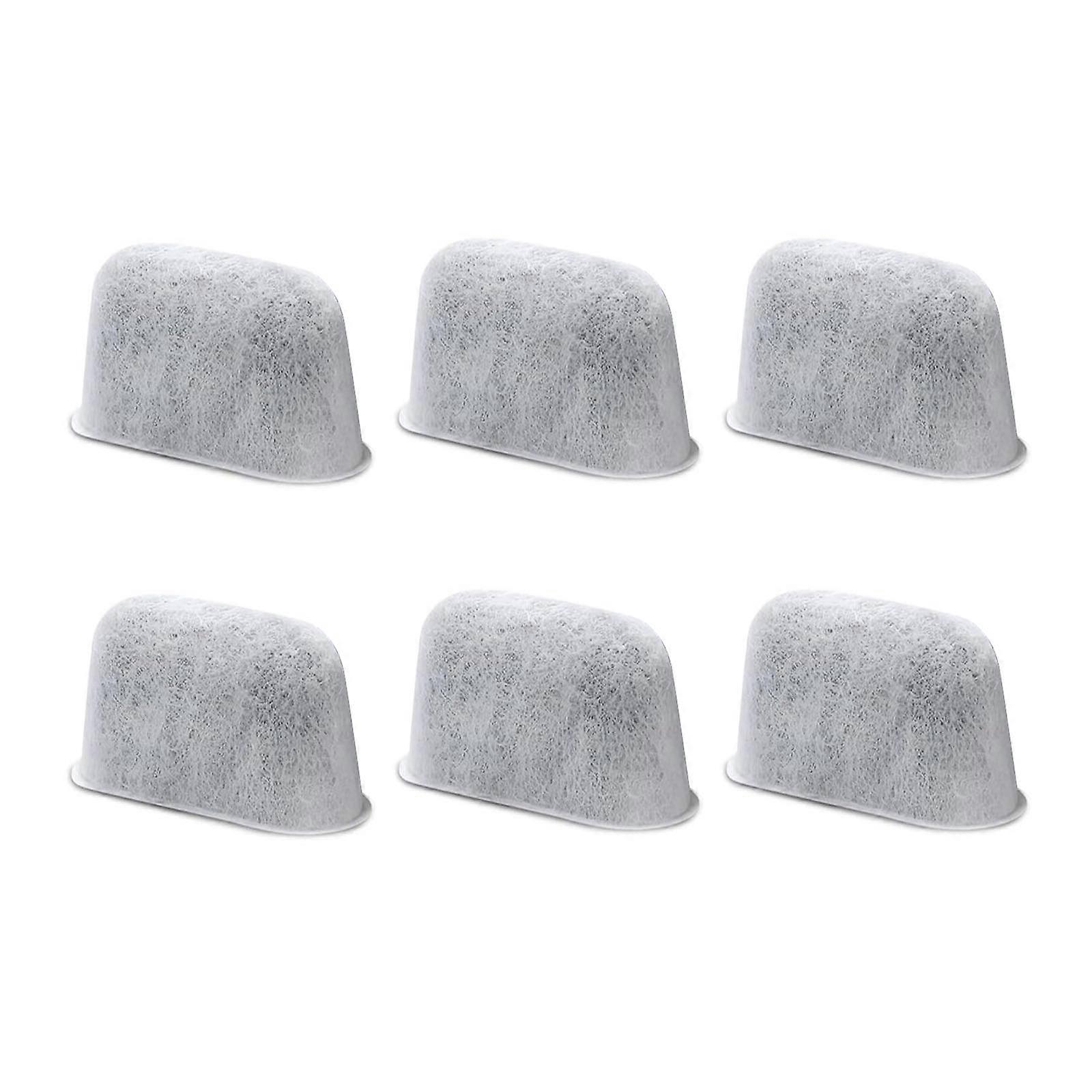 6Pcs Coffee Machine Replacement Activation Carbon Water Filter Coffee Maker Water Filter for ES601 ES655 ES701 CFP301 Multicolor