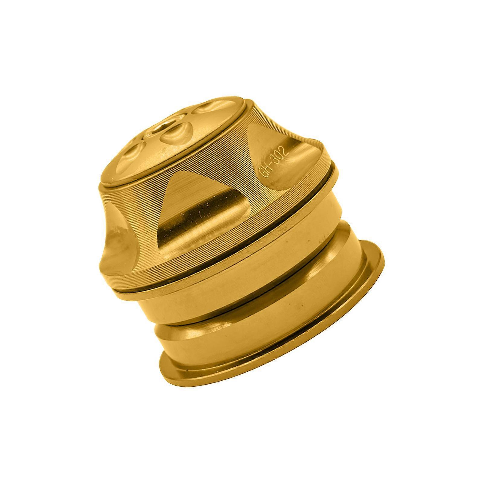 Road Bike Maintenance Double Bearing Headset 44mm Bicycles Headset Replacement Tapered Headset Cycling Accessories  Gold