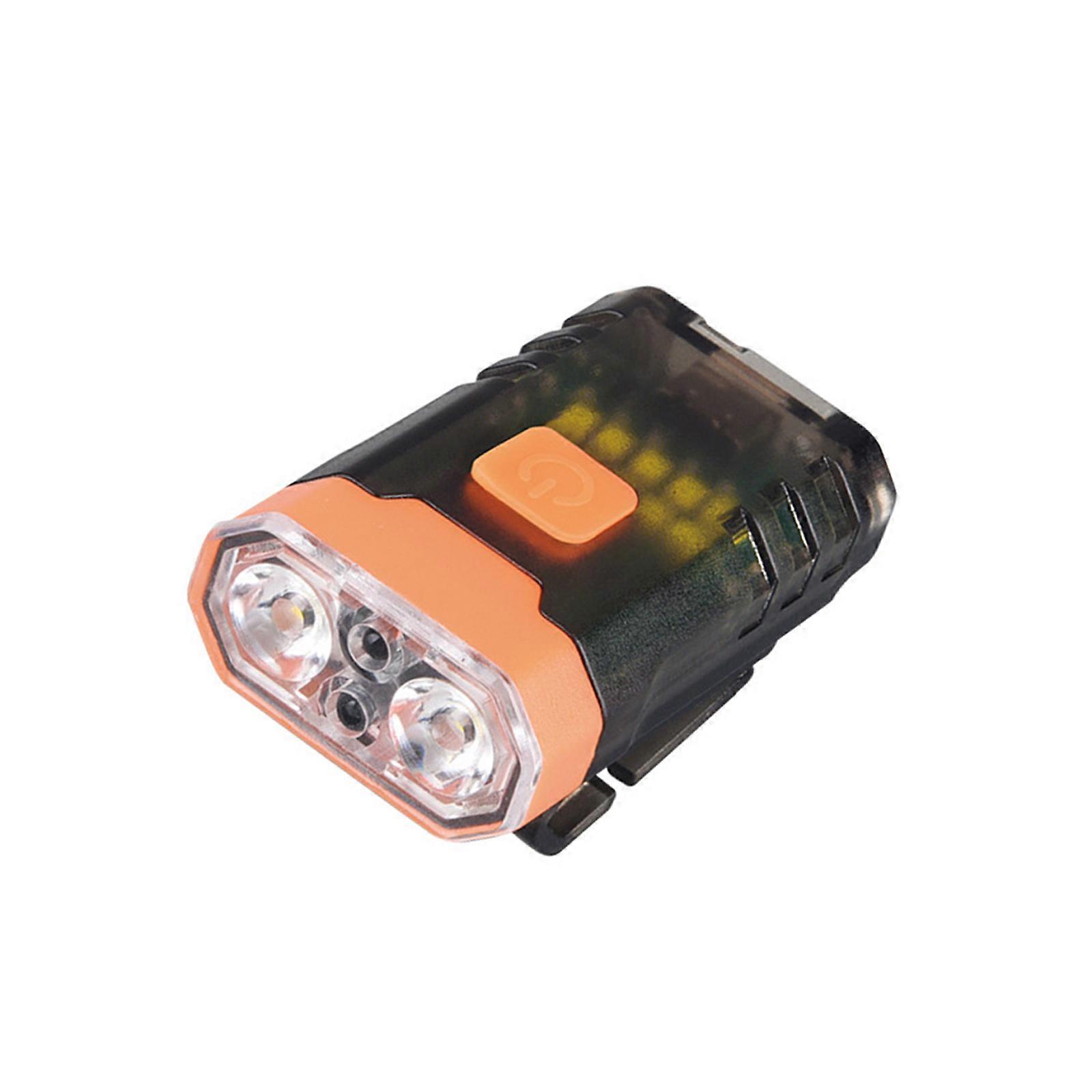 Rechargeable Small Flashlight Keychain Clip Light Multifunctional Keyring Torch Waterproof Pocket Flashlight Enduring Multicolor