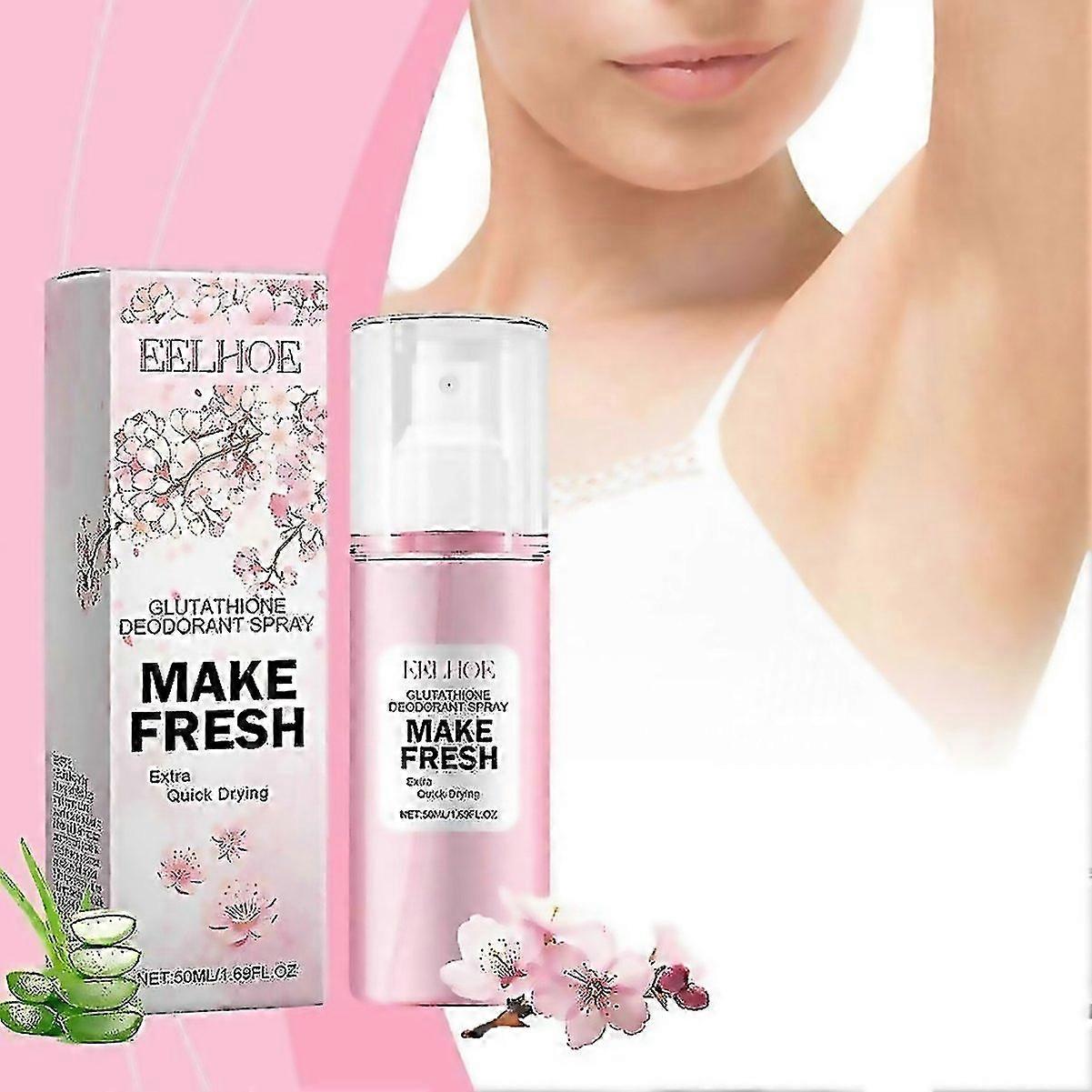 For 50mla Armpit Antiperspirant Deodorant Spray Pink