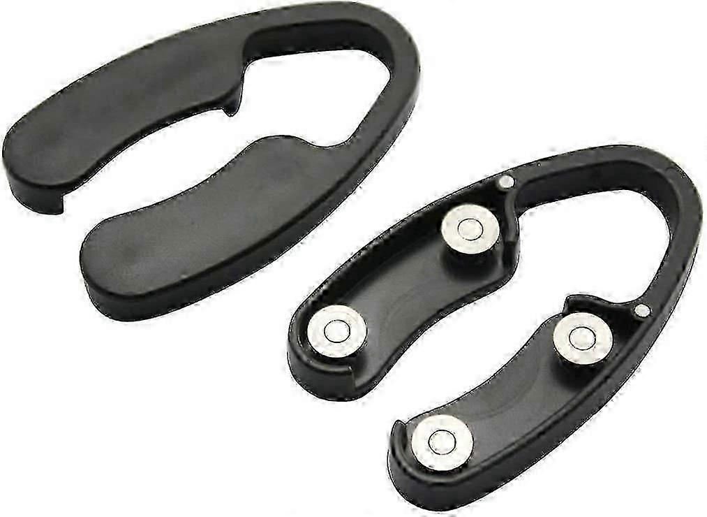 Sett med 2 vinflaskefolie kutter svart