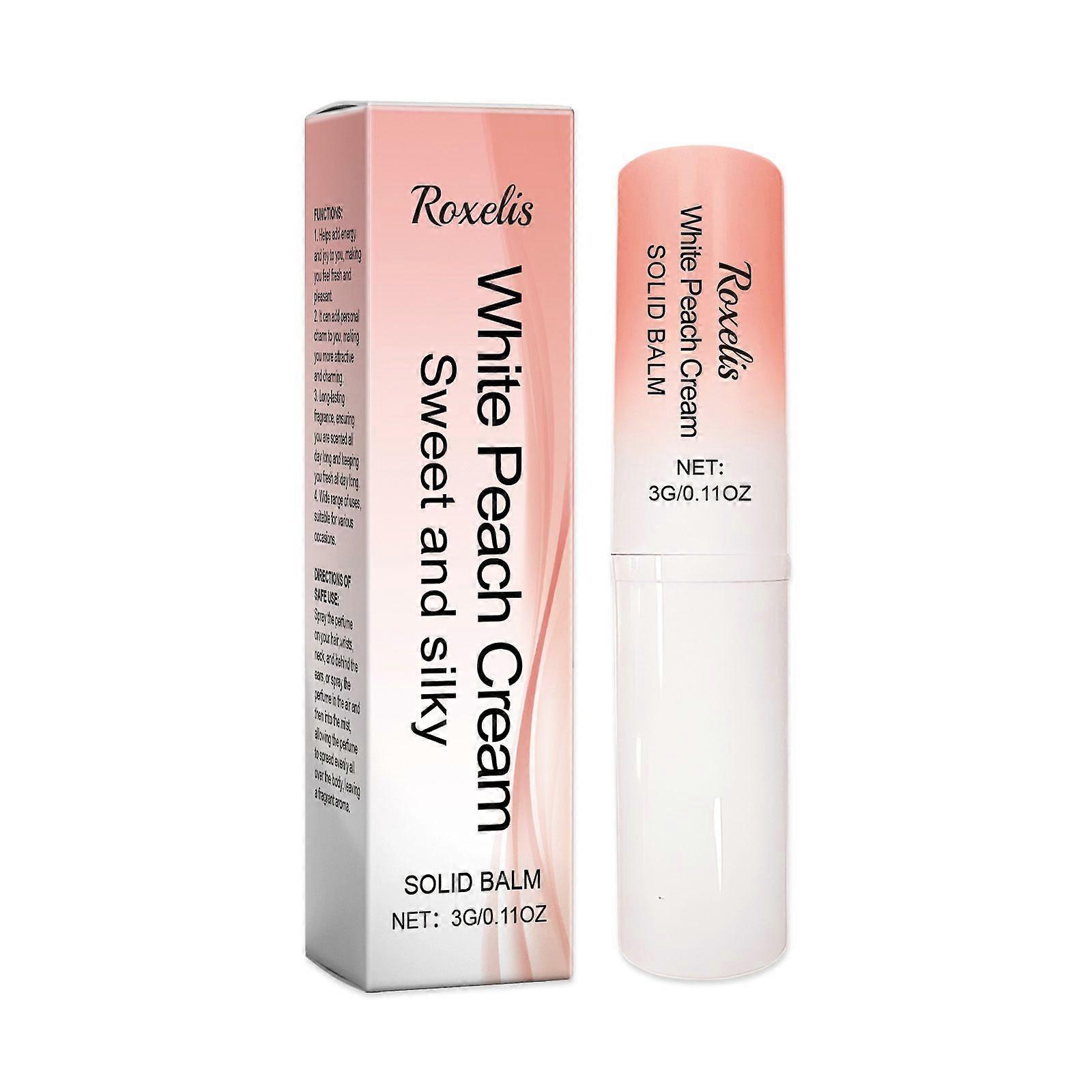 Roxelis Light Fragrance Solid Balm Is Fresh, Charming And Elegant, Leaving A Lingering Fragrance On The Go. It Is A Refreshing And Non-Sticky Solid Ba