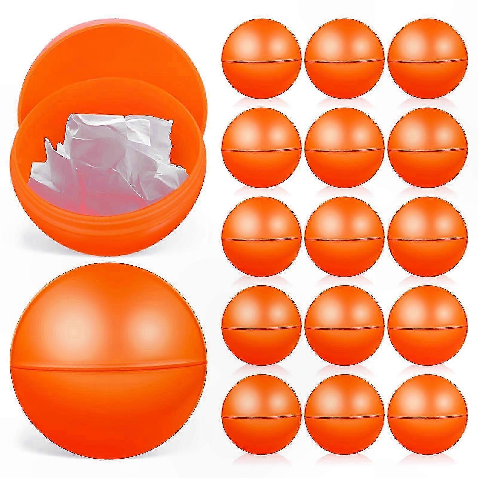 25 Pieces of Hollow Plastic Game Balls for Raffle and Lottery Activities Openable Round Props Hwy