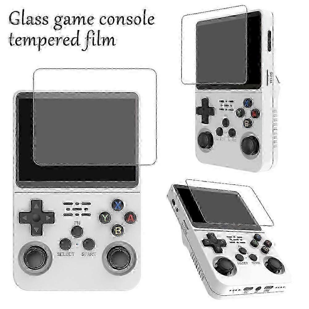 for R36S Retro Game Glass Console Screen Protector