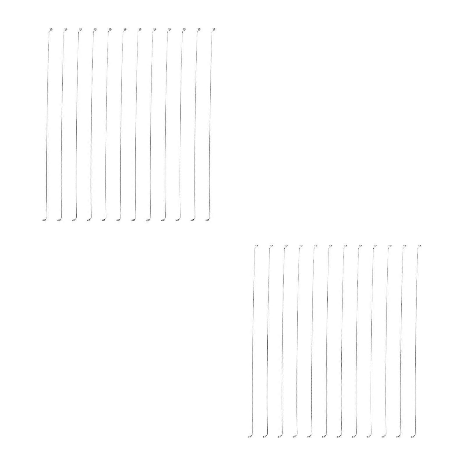 24 pcs  Stainless Steel Cheese Slicer Handheld Cheese Cutting Wire 5.5 Inch For Precise Cheese Slices And Ham Slicing Replacement Cutting Wires