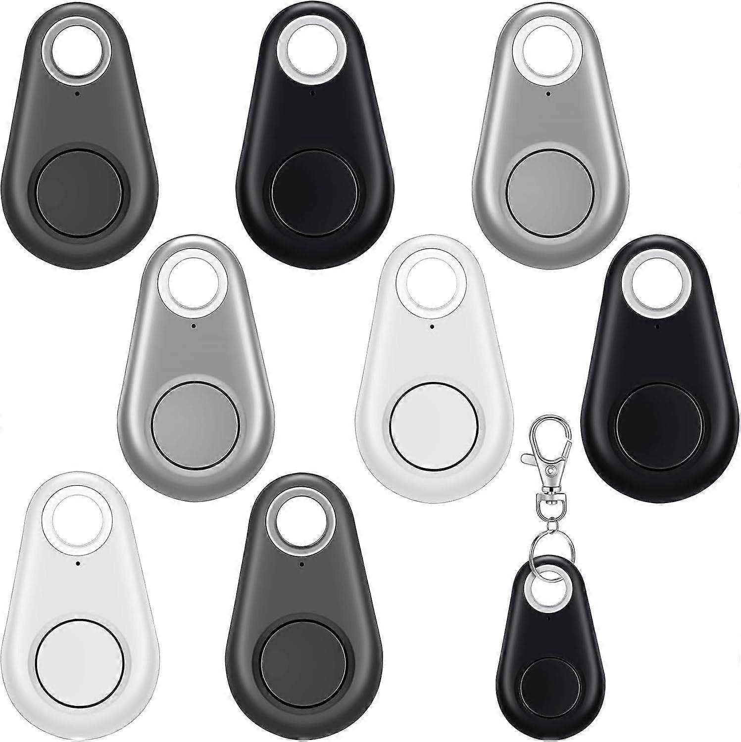 8 Packs Portable GPS Tracking Mobile Tracking Anti Loss Smart Device Key Finder