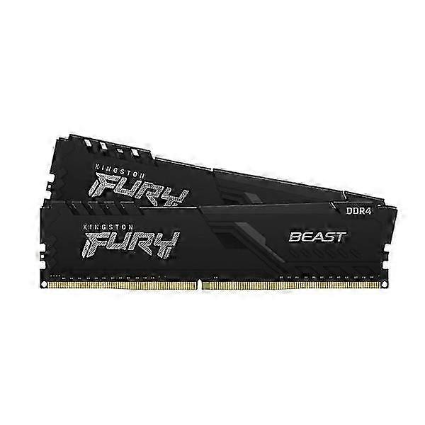 Kingston FURY Beast, 8X2(16) GB DDR4, 2666MHz CL16 Dual Channel Kit black