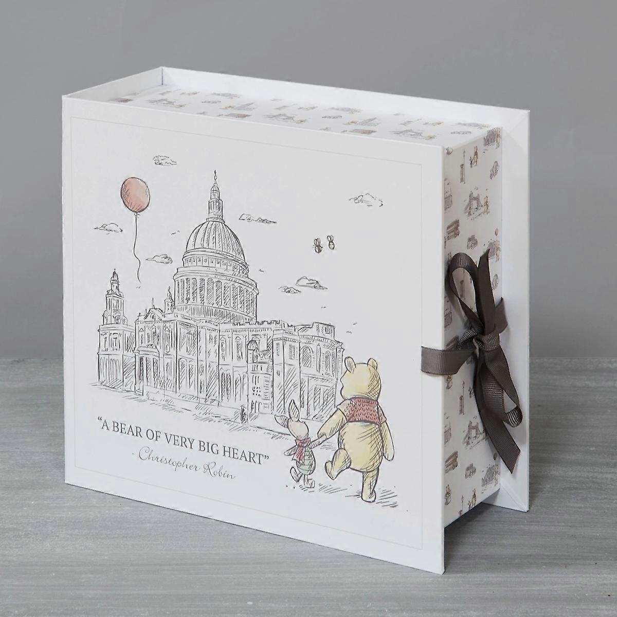 Disney Winnie the Pooh Grey Baby Keepsake Box