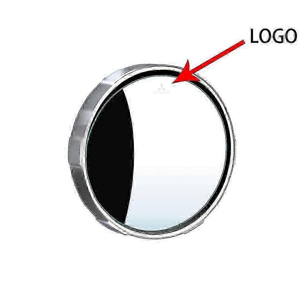 Vacuum Adsorption Type 360 degree Adjustable Blind Spot Mirror Car Rear View Mirror Reversing Wide Angle Mirror For Mitsubishi